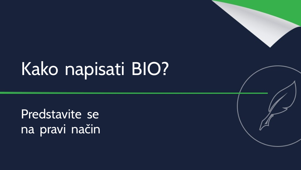 Kako napisati BIO? Što je profesionalna biografija?