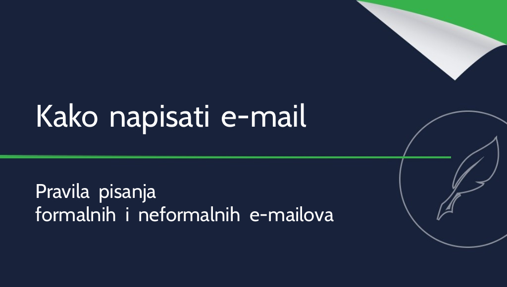Kako napisati e-mail? Sve što trebate znati!