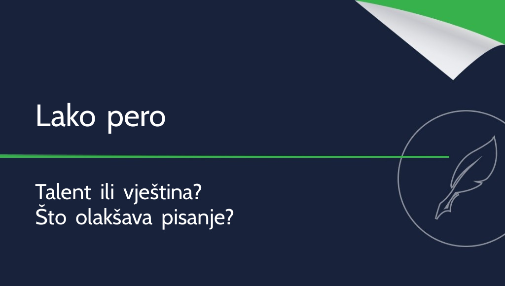 Postoji li doista lako pero?